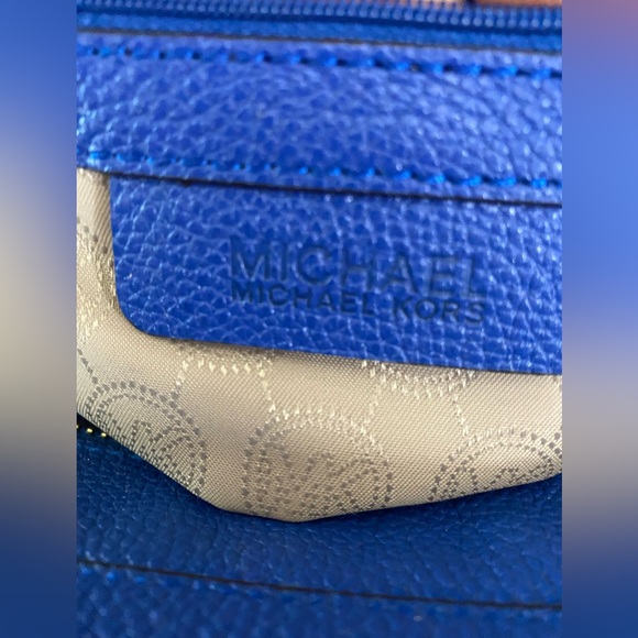 Michael Kors Blue Satchel - Picture 3 of 16